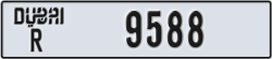 dubai - code - R - number -9588