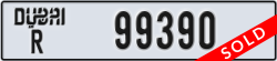 dubai - code - R - number -99390