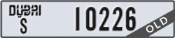 dubai - code - S - number -10226