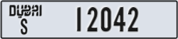 dubai - code - S - number -12042