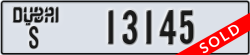 dubai - code - S - number -13145