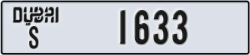 dubai - code - S - number -1633