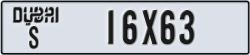 dubai - code - S - number -16X63