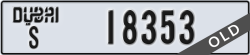 dubai - code - S - number -18353