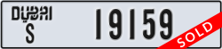dubai - code - S - number -19159