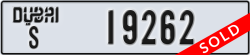 dubai - code - S - number -19262
