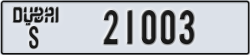 dubai - code - S - number -21003