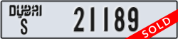 dubai - code - S - number -21189