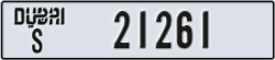 dubai - code - S - number -21261