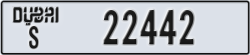 dubai - code - S - number -22442