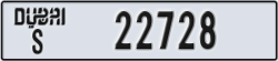 dubai - code - S - number -22728