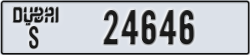 dubai - code - S - number -24646