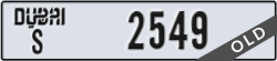 dubai - code - S - number -2549