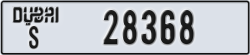 dubai - code - S - number -28368