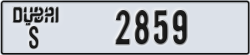 dubai - code - S - number -2859