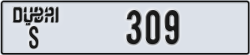 dubai - code - S - number -309