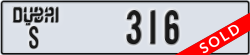 dubai - code - S - number -316