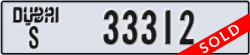 dubai - code - S - number -33312