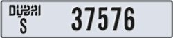 dubai - code - S - number -37497