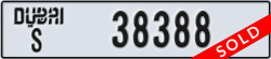 dubai - code - S - number -38388