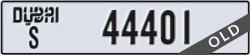 dubai - code - S - number -44401