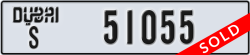 dubai - code - S - number -51055