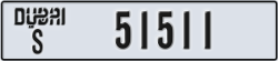 dubai - code - S - number -51511