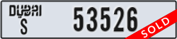 dubai - code - S - number -53526