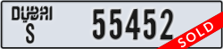 dubai - code - S - number -55452