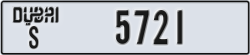 dubai - code - S - number -5721