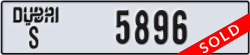 dubai - code - S - number -5896