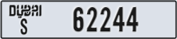 dubai - code - S - number -62244