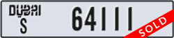 dubai - code - S - number -64111