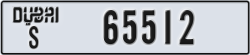 dubai - code - S - number -65512