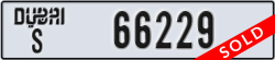 dubai - code - S - number -66229