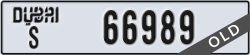 dubai - code - S - number -66989