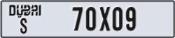 dubai - code - S - number -70X09