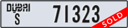 dubai - code - S - number -71323