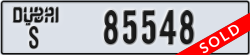 dubai - code - S - number -85548