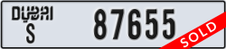 dubai - code - S - number -87576