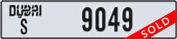 dubai - code - S - number -9049