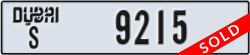 dubai - code - S - number -9215