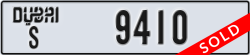 dubai - code - S - number -9410