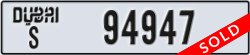 dubai - code - S - number -94947