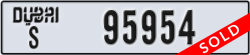 dubai - code - S - number -95954