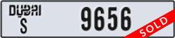 dubai - code - S - number -9656