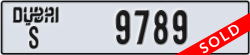 dubai - code - S - number -9710