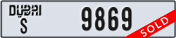 dubai - code - S - number -9869