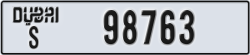 dubai - code - S - number -98763