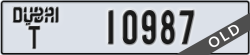 dubai - code - T - number -10987